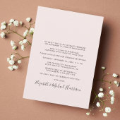 Glücklicherweise immer nach dem Party Foto rosa Ho Ankündigung