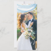 Glücklicherweise immer nach dem Party Hochzeit Emp Einladung (Rückseite)