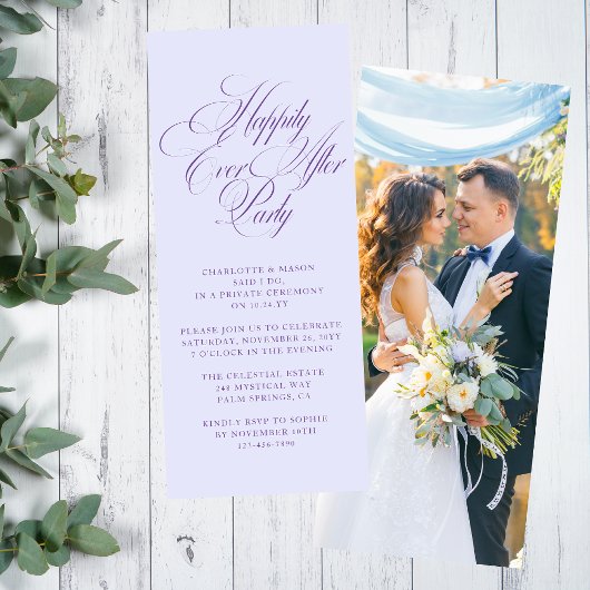 Glücklicherweise immer nach dem Party Hochzeit Emp Einladung