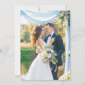 Glücklicherweise immer nach dem Party Hochzeit Emp Einladung (Rückseite)