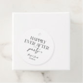 Glücklicherweise immer nach dem Party Hochzeit Emp Geschenkanhänger (Beispiel)