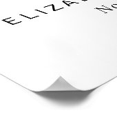 Glücklicherweise immer nach dem Party Hochzeit Emp Poster (Ecke)