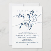 Glücklicherweise immer nach dem Party, Hochzeitsfe Einladung (Vorderseite)