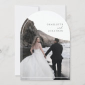 Glücklicherweise immer nach dem Party Minimale Elo Einladung (Rückseite)