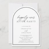 Glücklicherweise immer nach dem Party Minimale Elo Einladung (Vorderseite)