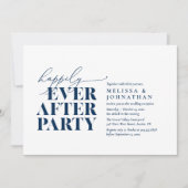 Glücklicherweise immer nach dem Party, moderne Hoc Einladung (Vorderseite)
