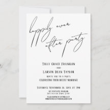 Glücklicherweise immer nach dem Party Moderne Läss