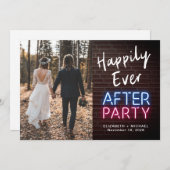 Glücklicherweise immer nach dem Party Neon Lights Ankündigung (Vorne/Hinten)