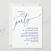 Glücklicherweise immer nach dem Party, romantische Einladung (Vorderseite)