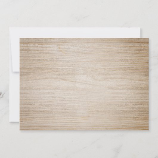 Glücklicherweise immer nach dem Party, String Ligh Einladung (Rückseite)