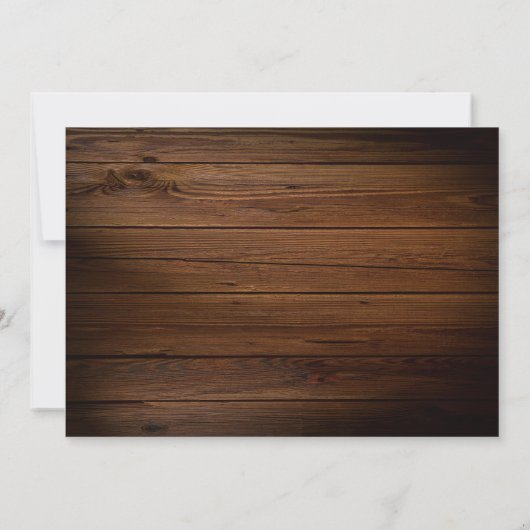 Glücklicherweise immer nach dem Party, String Ligh Einladung (Rückseite)