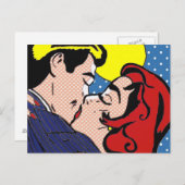 Glücklicherweise immer nach dem Pop Postkarte (Vorne/Hinten)