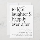 Glücklicherweise immer nach dem Script Lässige Hoc Einladung (Vorderseite)