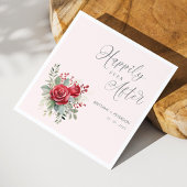 Glücklicherweise immer nach der Blush-Hochzeit Nap Serviette