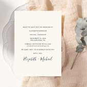 Glücklicherweise immer nach der Foto-Creme Hochzei Save The Date