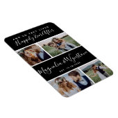 Glücklicherweise immer nach der Fotocollage Hochze Magnet (Rechte Seite)