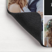 Glücklicherweise immer nach der Fotocollage Hochze Mousepad (Ecke)
