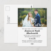 Glücklicherweise immer nach der geputzten Fotokart Postkarte (Vorne/Hinten)