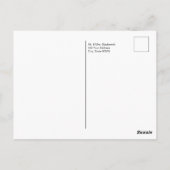 Glücklicherweise immer nach der geputzten Fotokart Postkarte (Rückseite)