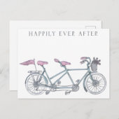 "Glücklicherweise immer nach der Grußkarte Postkarte (Vorne/Hinten)