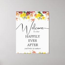 Glücklicherweise immer nach der Hochzeit der Natur Leinwanddruck