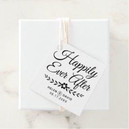 Glücklicherweise immer nach der Hochzeit der schwa Geschenkanhänger