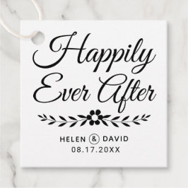 Glücklicherweise immer nach der Hochzeit der schwa Geschenkanhänger