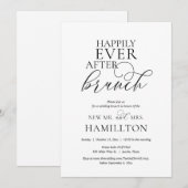 Glücklicherweise immer nach der Hochzeitsfeier, Na Einladung (Vorne/Hinten)