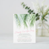 Glücklicherweise immer nach der Hochzeitsfeier Save The Date (Stehend Vorderseite)