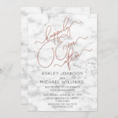 Glücklicherweise immer nach der Kopper-Marmor-Enga Einladung (Vorne/Hinten)