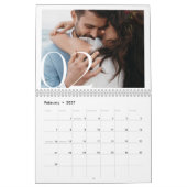 Glücklicherweise immer nach der Minimal Hochzeit F Kalender (Feb 2027)