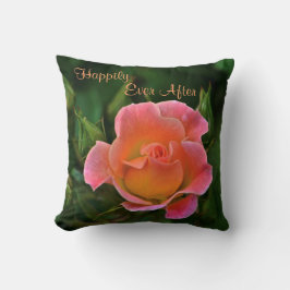 Glücklicherweise immer nach der Rose Kissen