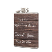 Glücklicherweise immer nach der Rustikal-Braun-Hoc Flachmann (Links)