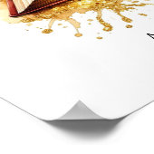 Glücklicherweise immer nach der Wildblume Brautpar Poster (Ecke)