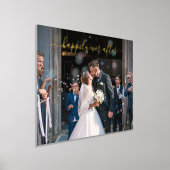 Glücklicherweise immer nach einer goldenen Hochzei Foliendrucke (Ablage )