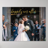 Glücklicherweise immer nach einer goldenen Hochzei Foliendrucke (Vorderseite)