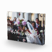 Glücklicherweise immer nach einer modernen Overlay Fotoblock (Rechts)