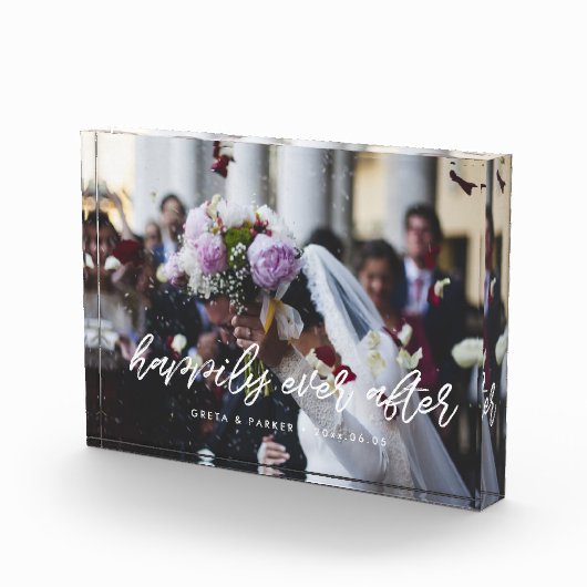 Glücklicherweise immer nach einer modernen Overlay Fotoblock (Rechts)