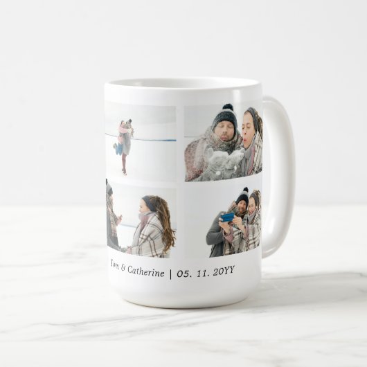 Glücklicherweise immer nach einigen benutzerdefini kaffeetasse (VorderseiteRechts)