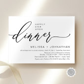 Glücklicherweise immer nach Hochzeit Elopement Din Einladung