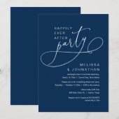 Glücklicherweise immer nach Hochzeit Elopement Par Einladung (Vorne/Hinten)