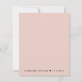 Glücklicherweise immer nach Hochzeitsempfang (Rückseite)