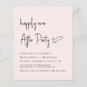 Glücklicherweise immer nach Hochzeitsempfang (Vorderseite)