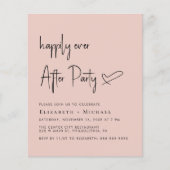 Glücklicherweise immer nach Hochzeitsempfang (Vorderseite)