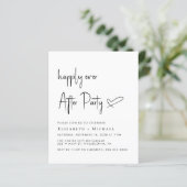 Glücklicherweise immer nach Hochzeitsempfang (Stehend Vorderseite)