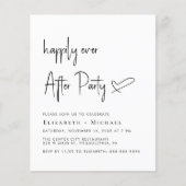 Glücklicherweise immer nach Hochzeitsempfang (Vorderseite)