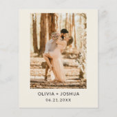 Glücklicherweise immer nach Hochzeitsfeier Beige M Flyer (Hinten)