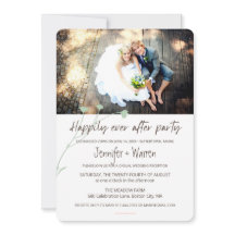 Glücklicherweise immer nach Hochzeitsfeier Fotos