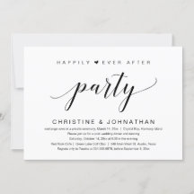 Glücklicherweise immer nach Hochzeitstag Elopement