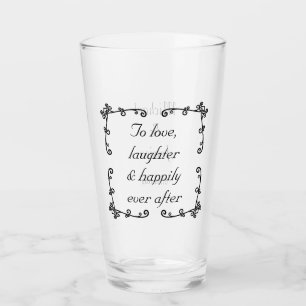 Glücklicherweise immer nach Minimalistischem Zitat Glas